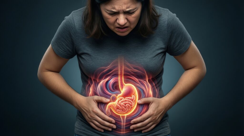 Стресс и здоровье: как гормоны стресса влияют на сердце, кожу и ЖКТ - иллюстрация