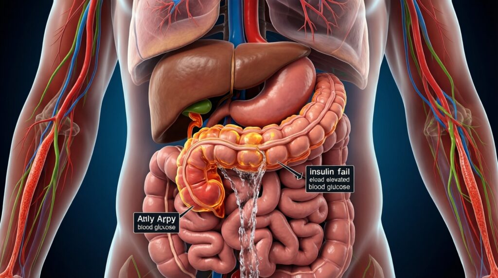 Сахарный диабет 2 типа: ранние признаки и стратегии профилактики - иллюстрация