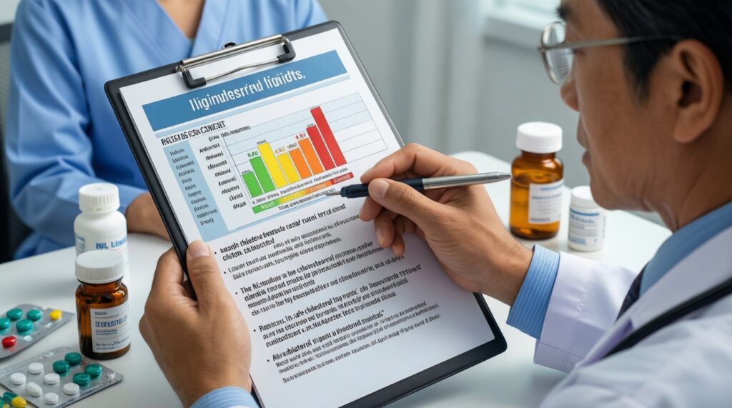 Здоровье сердца: современные подходы к контролю давления и холестерина - иллюстрация