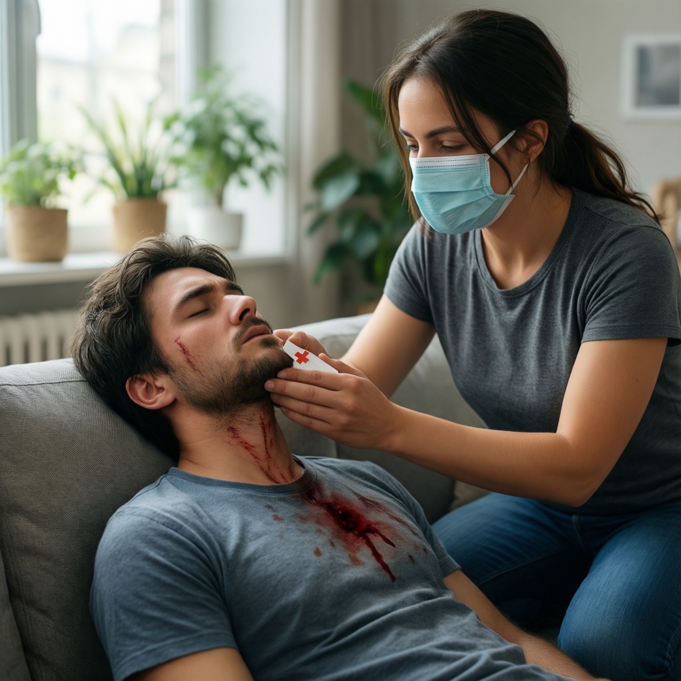 Первая помощь в быту: что делать до приезда скорой помощи