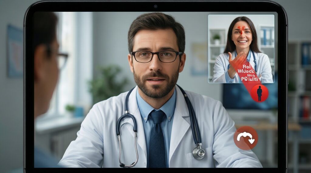 Телемедицина: плюсы, ограничения и безопасность онлайн-консультаций - иллюстрация