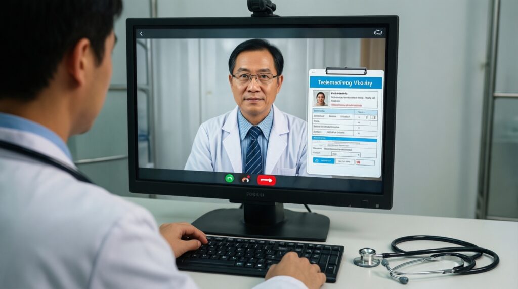 Телемедицина: плюсы, ограничения и безопасность онлайн-консультаций - иллюстрация