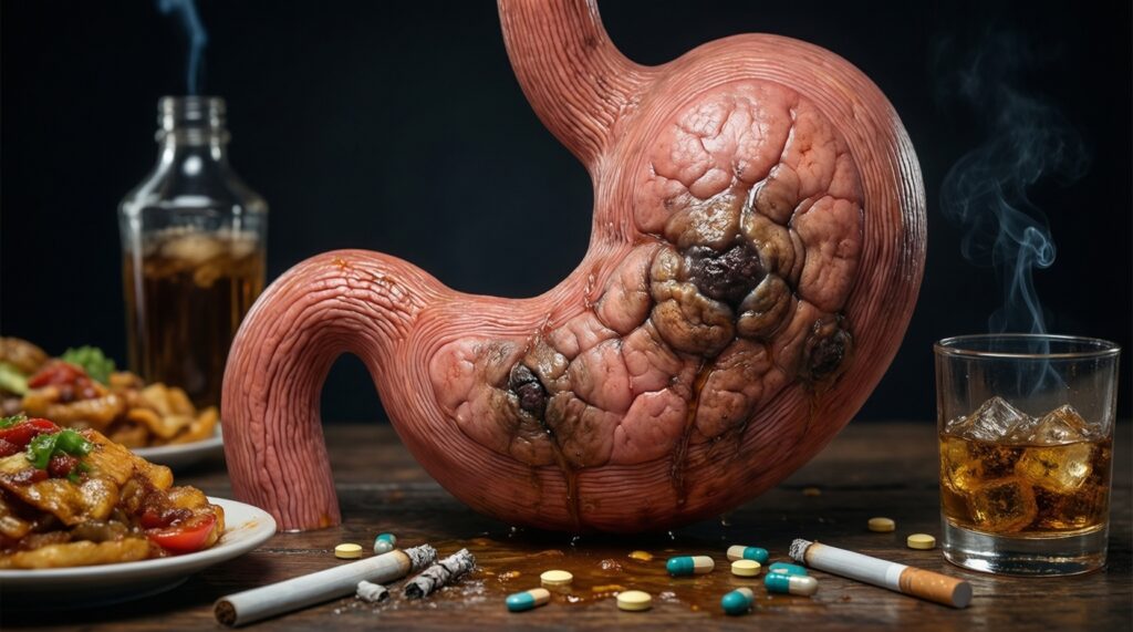 Гастрит и изжога: причины, обследования и современные подходы к лечению - иллюстрация