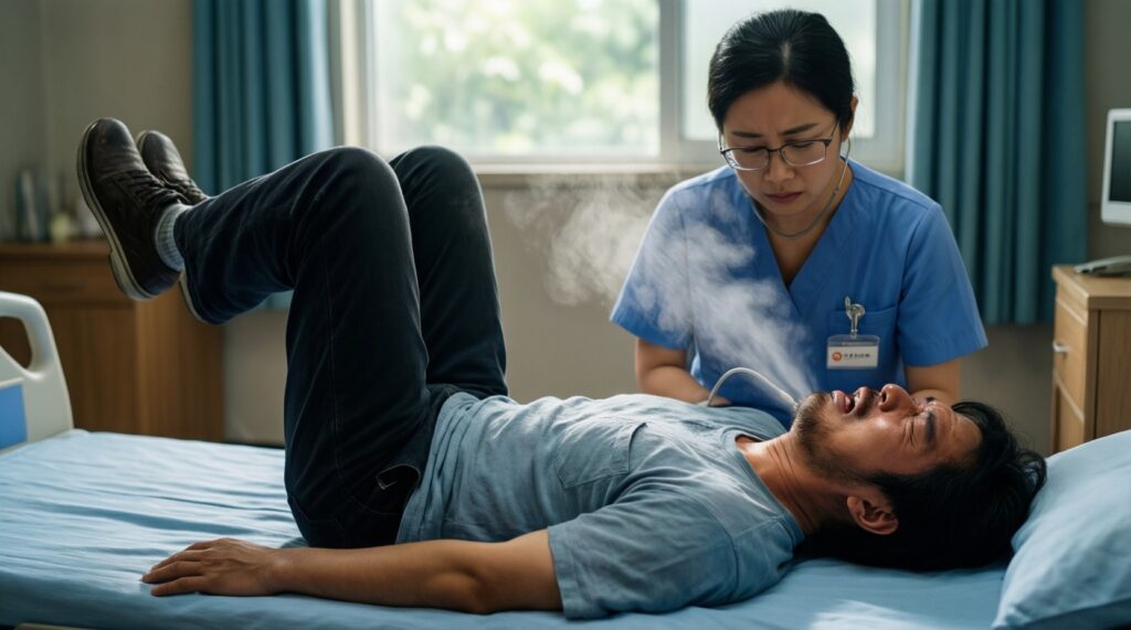 Первая помощь при распространённых состояниях: ожоги, обморок, анафилаксия, инсульт - иллюстрация