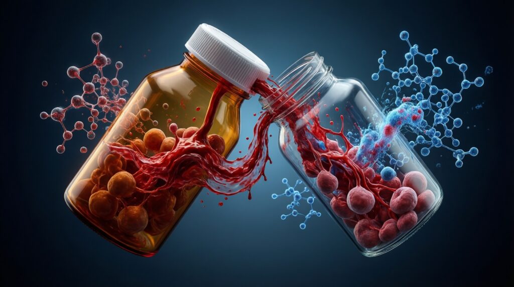 Лекарственные взаимодействия: опасные сочетания популярных препаратов и добавок - иллюстрация