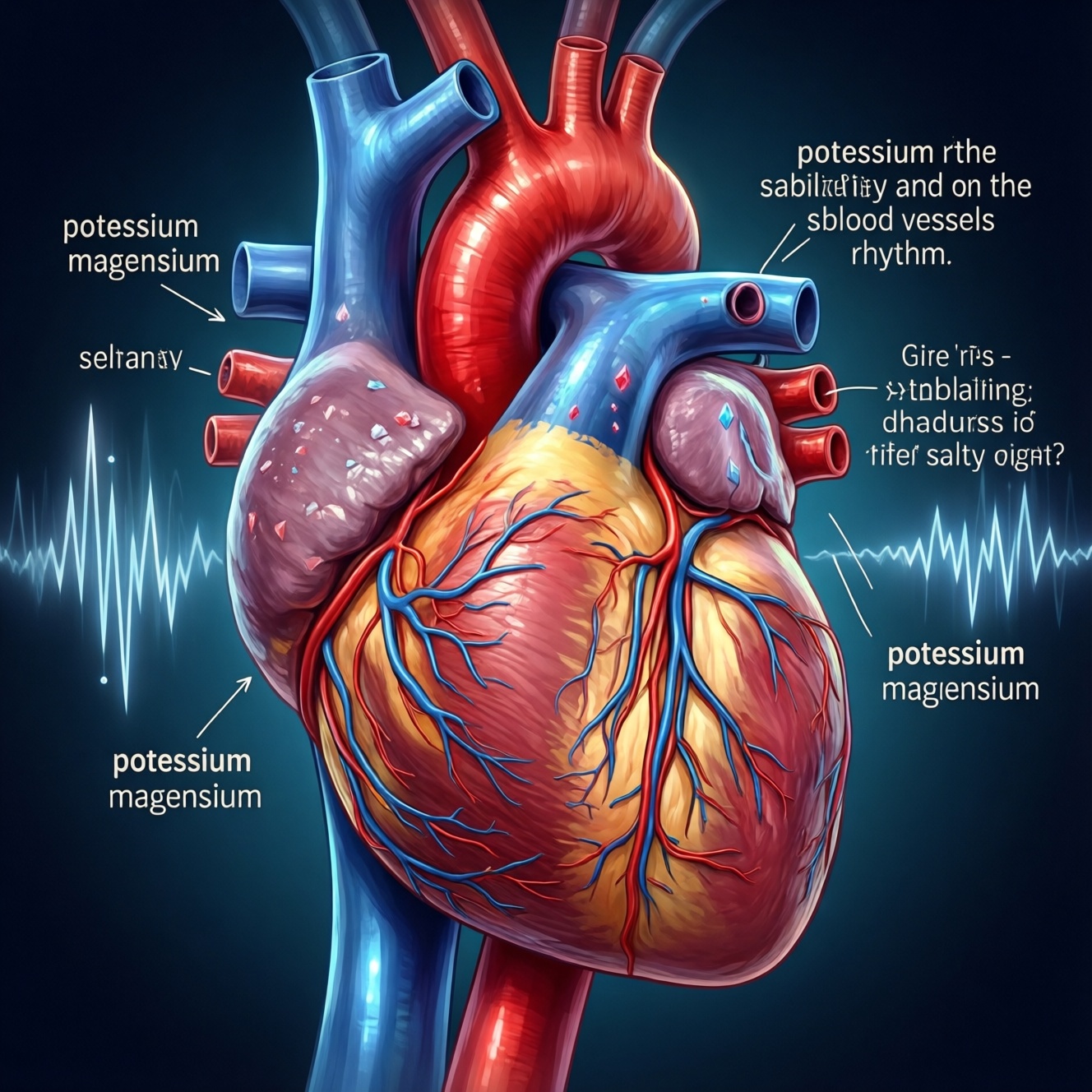 Калий, магний и давление: как питание поддерживает сосуды и сердце