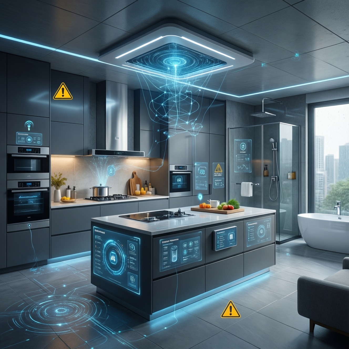 Будущее бытовой техники: ИИ и интернет вещей для умной кухни и ванной на 5–10 лет