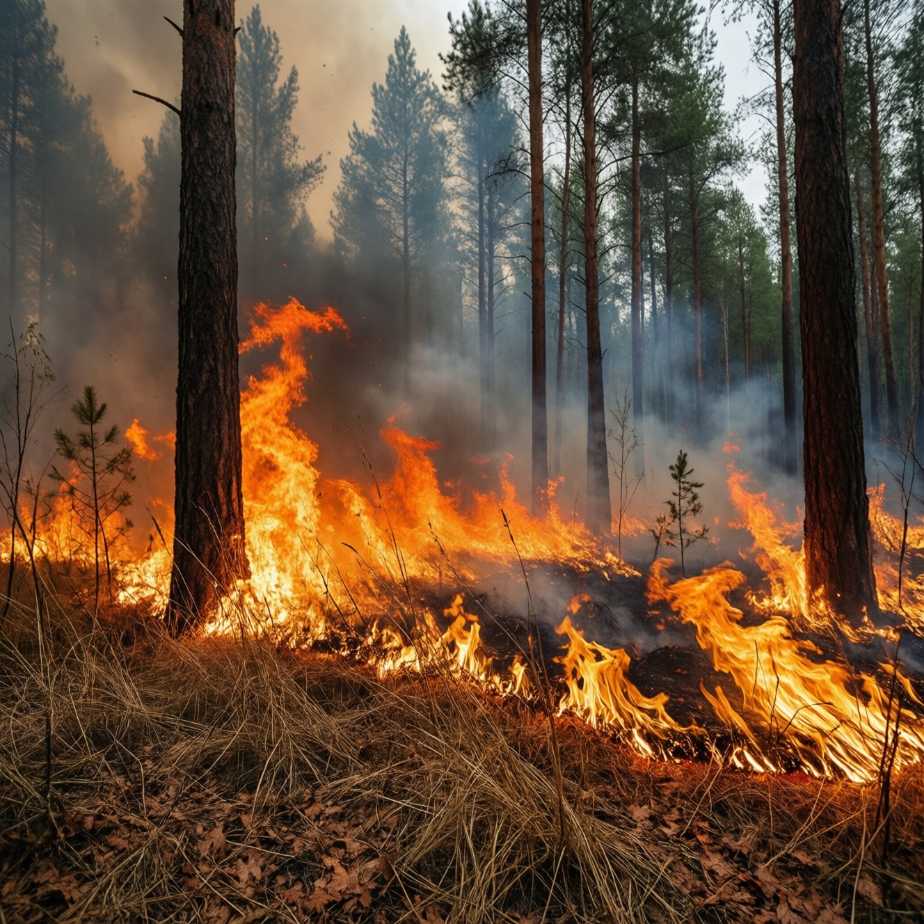Лесные пожары: статистика по России, противопожарные меры и штраф за поджог леса
